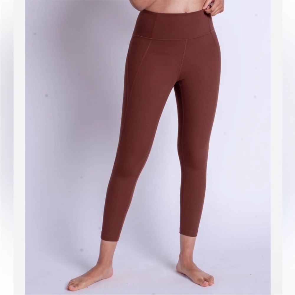 Girlfriend Collective Compressive High-Rise Legging Earth S EUC